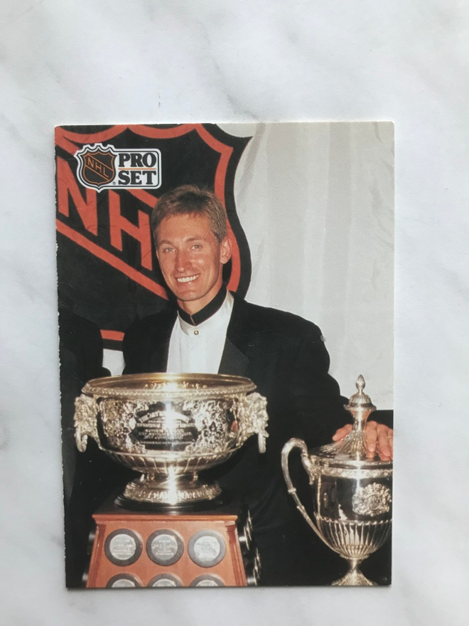 1991-92 Proset Art Ross Trophy Wayne Gretzky #324