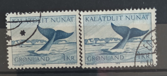 Grönlanti: yleismerkki: eläimiä, Mi 75, 1970 o