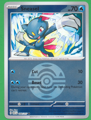 Pokémon Sneasel (xASC 044) Dusk Ball