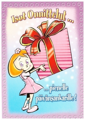 °°ISOT ONNITTELUT ...°° -KORTTI / Papron (Pommette)