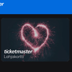 Ticketmaster-lahjakortti 150 € - pikkukuva 1
