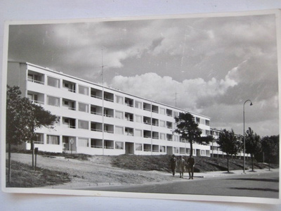 VANHA Postikortti Hamina 1950-l