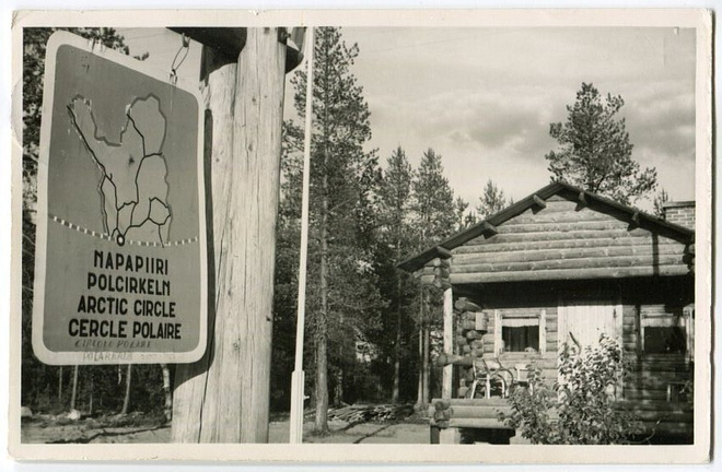 Rovaniemi Napapiirin Maja, kulkenut 1957