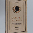 V.A. (suom.) Koskenniemi : Goethen runoja - pikkukuva 1