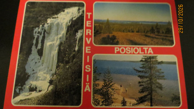 POSIO 1979 KULKENUT POSTIKORTTI