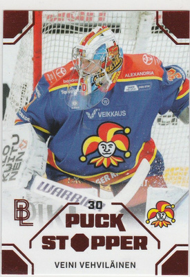 2026/27 Blueline Puck Stopper Red Vehviläinen / 40