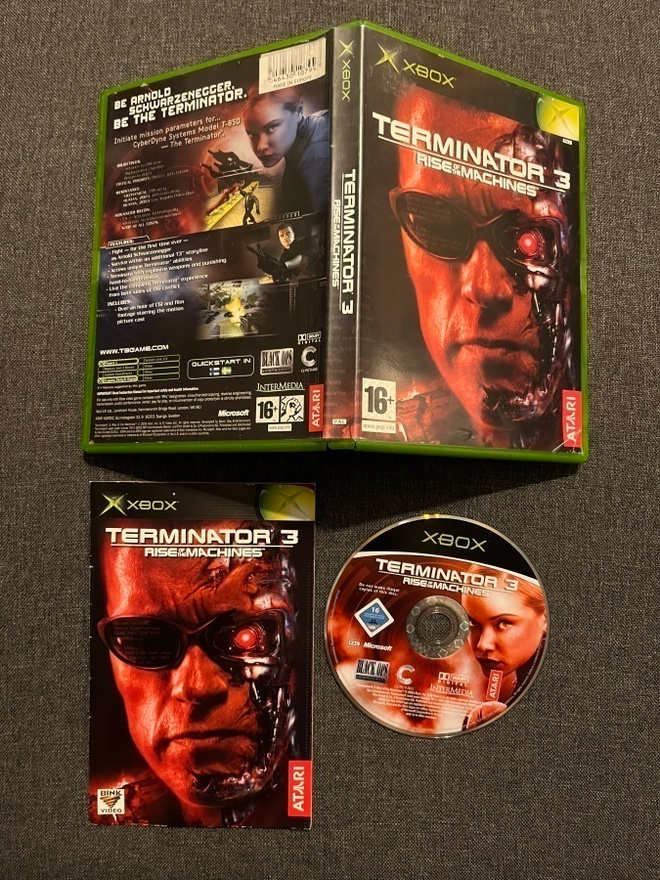 Terminator 3 - Rise Of The Machines XBOX (Suomijulkaisu)
