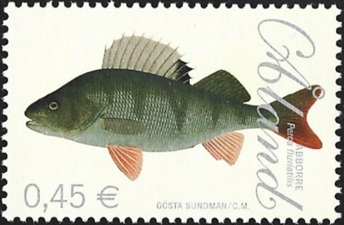 Åland 2008  Kaloja Ahven  0,45 €  ** LaPe 287