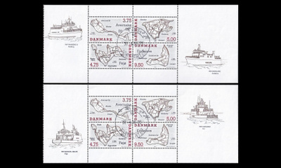 Tanska 1096-9hb o Tanskalaisia pikkusaaria vihkolehdet (1995