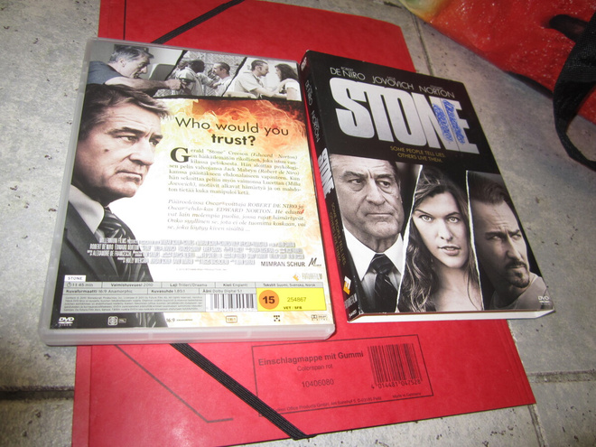 STONE - DVD : robert de niro, milla jovovich - suomikannet