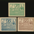 Itävalta Notgeld 10, 20, 50 Heller, Strasswalchen 1920 - pikkukuva 1