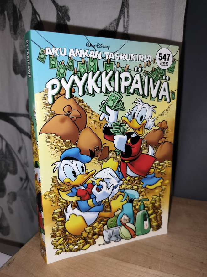 Aku Ankan taskukirja 547 Pyykkipäivä - Uusi