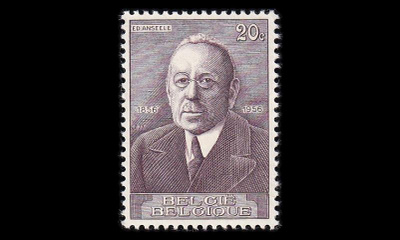 Belgia 1046 ** Poliitikko Eduard Anseele (1956)
