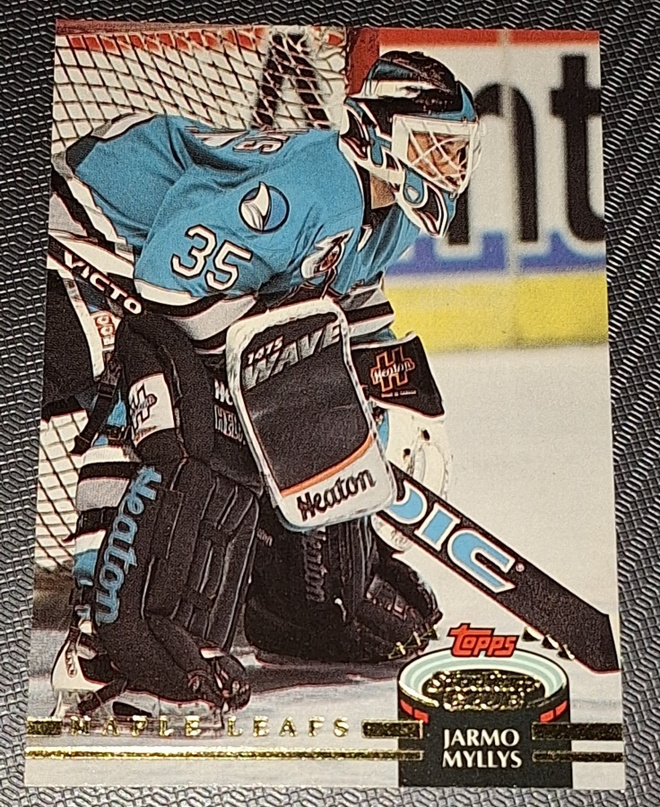 Jarmo Myllys 1992-93 Stadium Club #113