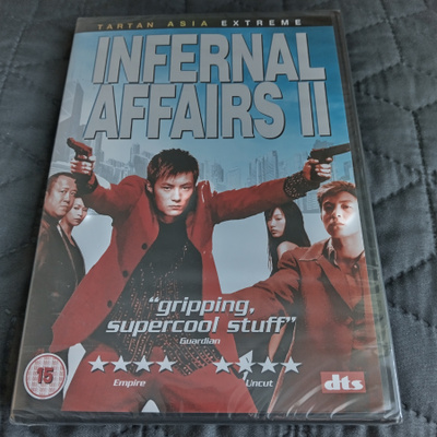 Infernal Affairs 2 DVD **muoveissa**