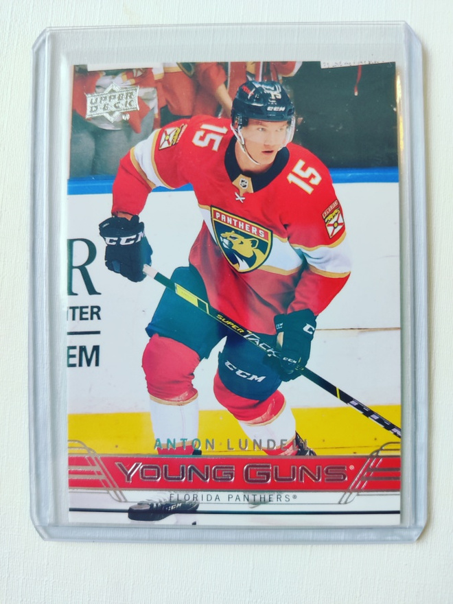 21-22 UD Young Guns Retro - Anton Lundell