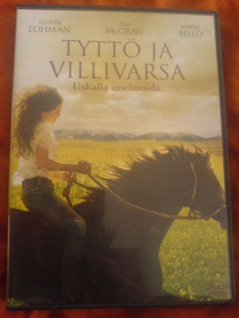 Flicka - Tyttö ja villivarsa , uskalla unelmoida , DVD