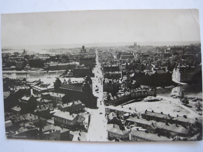 VANHA Postikortti Helsinki 1930-l
