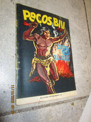 Pecos Bill N:o 5 / 1967 – Kuolema valkonaamoille (Sarjakusta