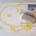 KULKENUT SNOOPY TENAVAT POSTIKORTTI CHARLES. M. SCHULZ - pikkukuva 2