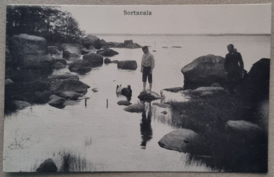 Sortavala postikortti+negatiivi