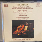 Telemann: Recorder Suite cd - pikkukuva 1
