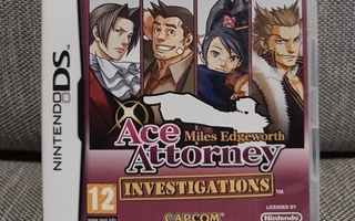 Ace Attorney Investigations: Miles Edgeworth DS