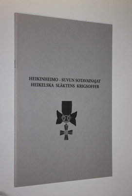 Yrjänä (toim.) Heikinheimo : Heikinheimo-suvun sotavainaj...
