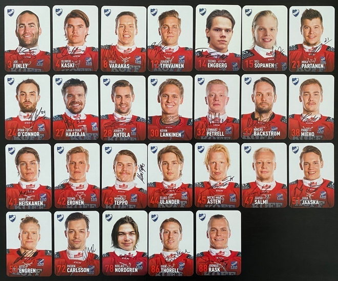17-18 HIFK Team Issue nimikirjoituksella