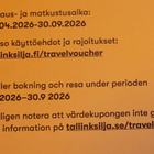 TallinkSilja alennuskuponki -30.9.2026 saakka - pikkukuva 1