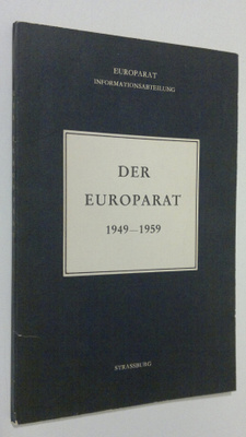 Der Europarat 1949-1959 : presse- und informationsabteilu...