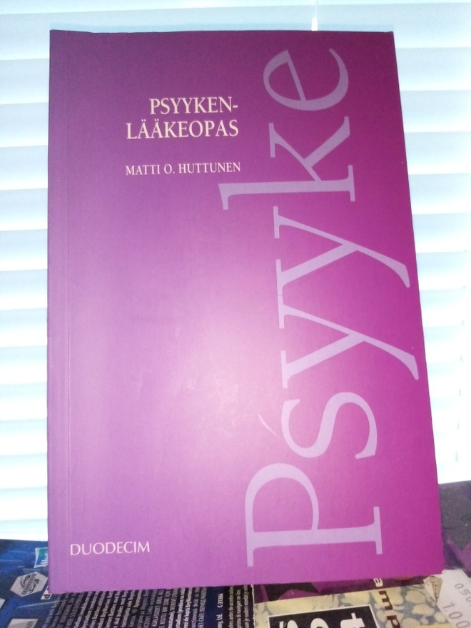 HUTTUNEN :  PSYYKE - psyykenlääkeopas ( SIS POSTIKULU)
