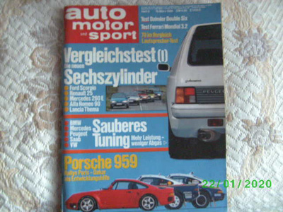 Auto motor und sport 15 MÄRZ 1986