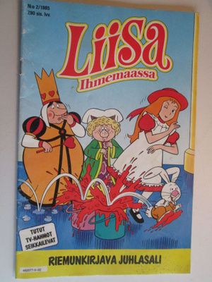 LIISA IHMEMAASSA 2 / 1985 SARJAKUVALEHTI