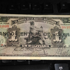 Bolivia 1 boliviano 1911-1929 P112 sn099 VF- - pikkukuva 1