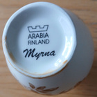 Arabian valmistama Myrna-sarjan maljakko. - pikkukuva 3