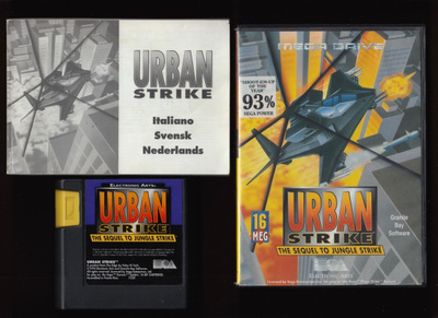 Sega Mega Drive: Urban Strike (CIB)