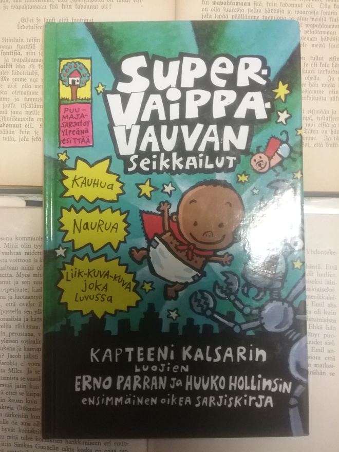 Dav Pilkey - Supervaippavauvan seikkailut (sid.)