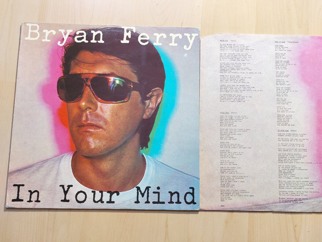 BRYAN FERRY – IN YOUR MIND orig. SWE 1977 LP POLYDOR
