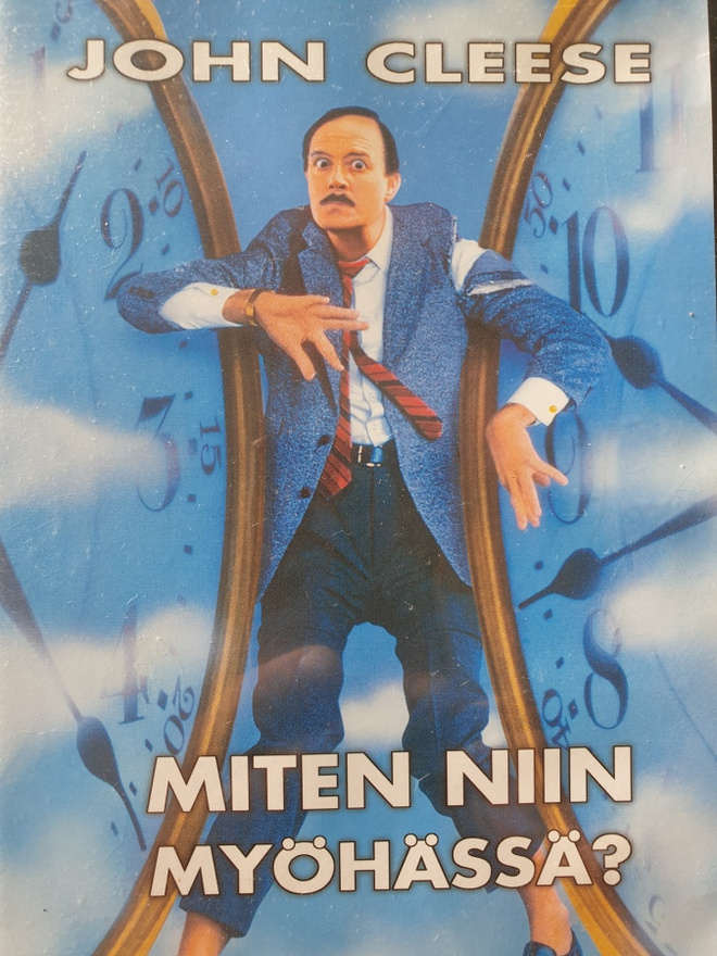 Miten niin myöhässä DVD (John Cleese)
