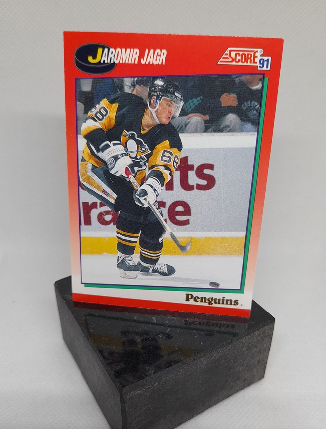 Jaromir Jagr, Pittsburgh Penguins, 1991 Keräilykuva