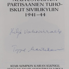 Tyyne Martikainen : Neuvostoliiton partisaanien tuhoiskut... - pikkukuva 3