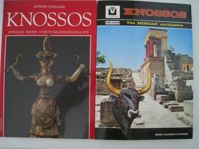 Knossos Kreeta 2 kirjaa Minoan civilization Kreikka