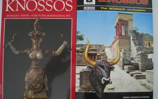 Knossos Kreeta 2 kirjaa Minoan civilization Kreikka