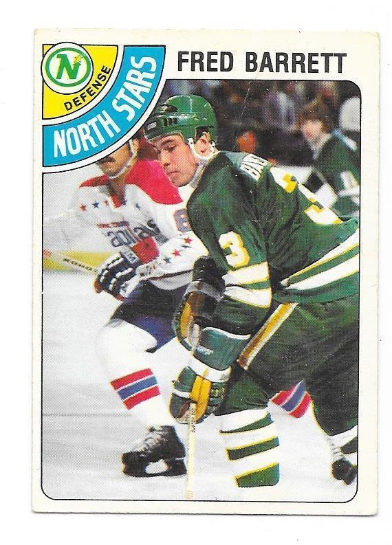 1978-79 OPC #185 Fred Barrett Minnesota North Stars