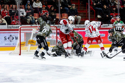 Sebok Maastokuvioinen pelipaita Porin Ässät Game Worn