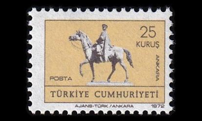 Turkki 2257 ** Merkki onnittelupostikortteihin (1972)