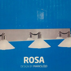 Seinävalaisin Rosa 3lmp (brush.stl, opal, MarkSlöjd) - pikkukuva 5