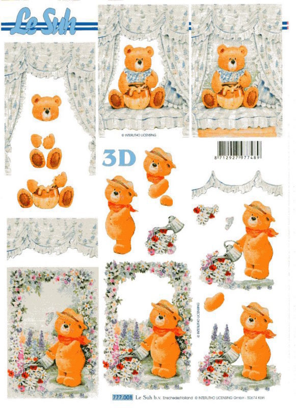 3D "°NALLE PUUTARHASSA & HUNAJAPURKILLA"°