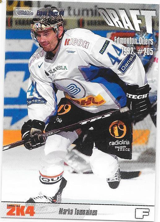 2003-04 CardSet #13 Marko Tuomainen Espoo Blues